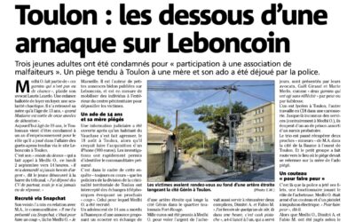 VAR-MATIN – Toulon : les dessous d’une arnaque sur Leboncoin